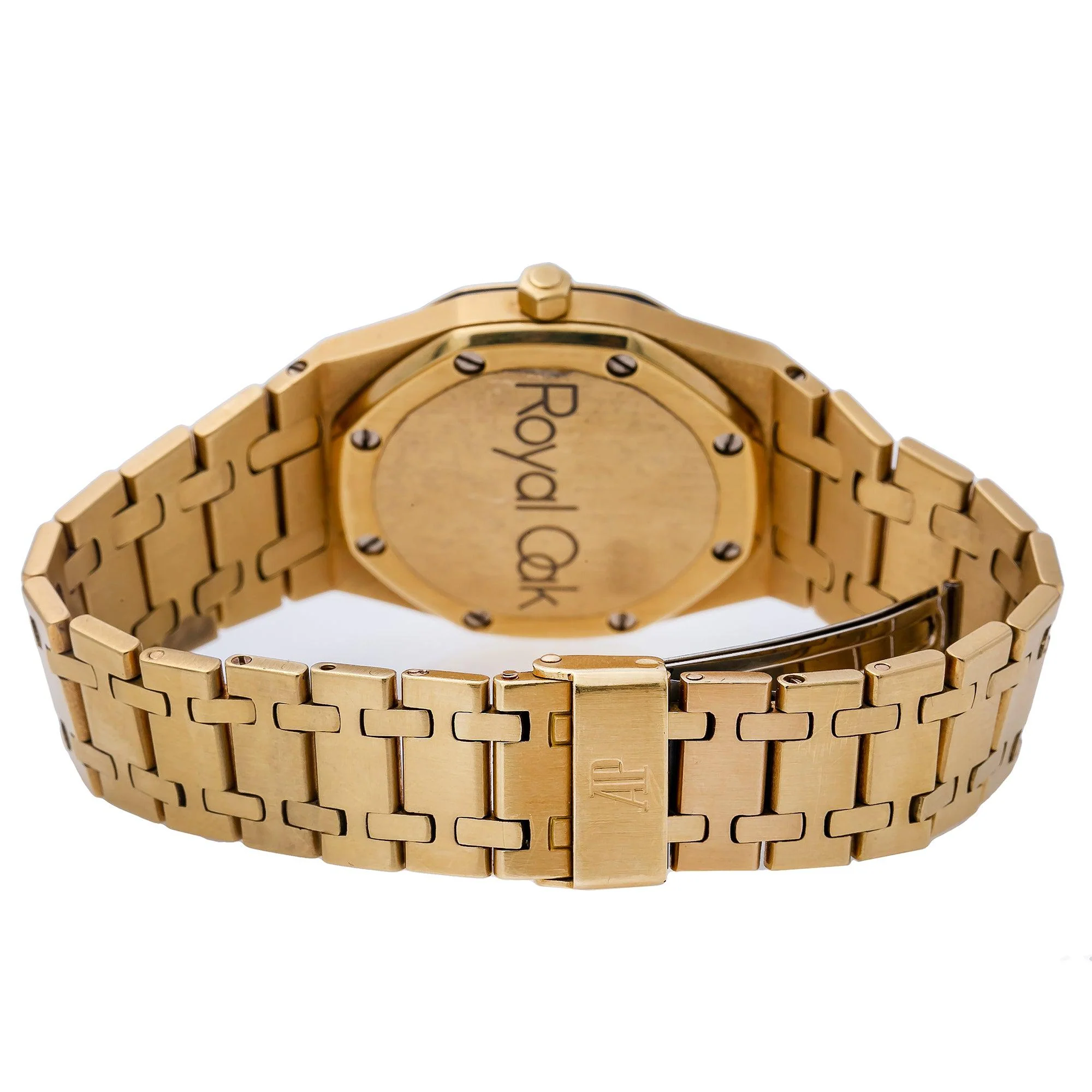 Audemars Piguet Royal Oak 33MM 67600BA Gray Dial Yellow Gold Bezel 18K Yellow Gold Bracelet - Image 5