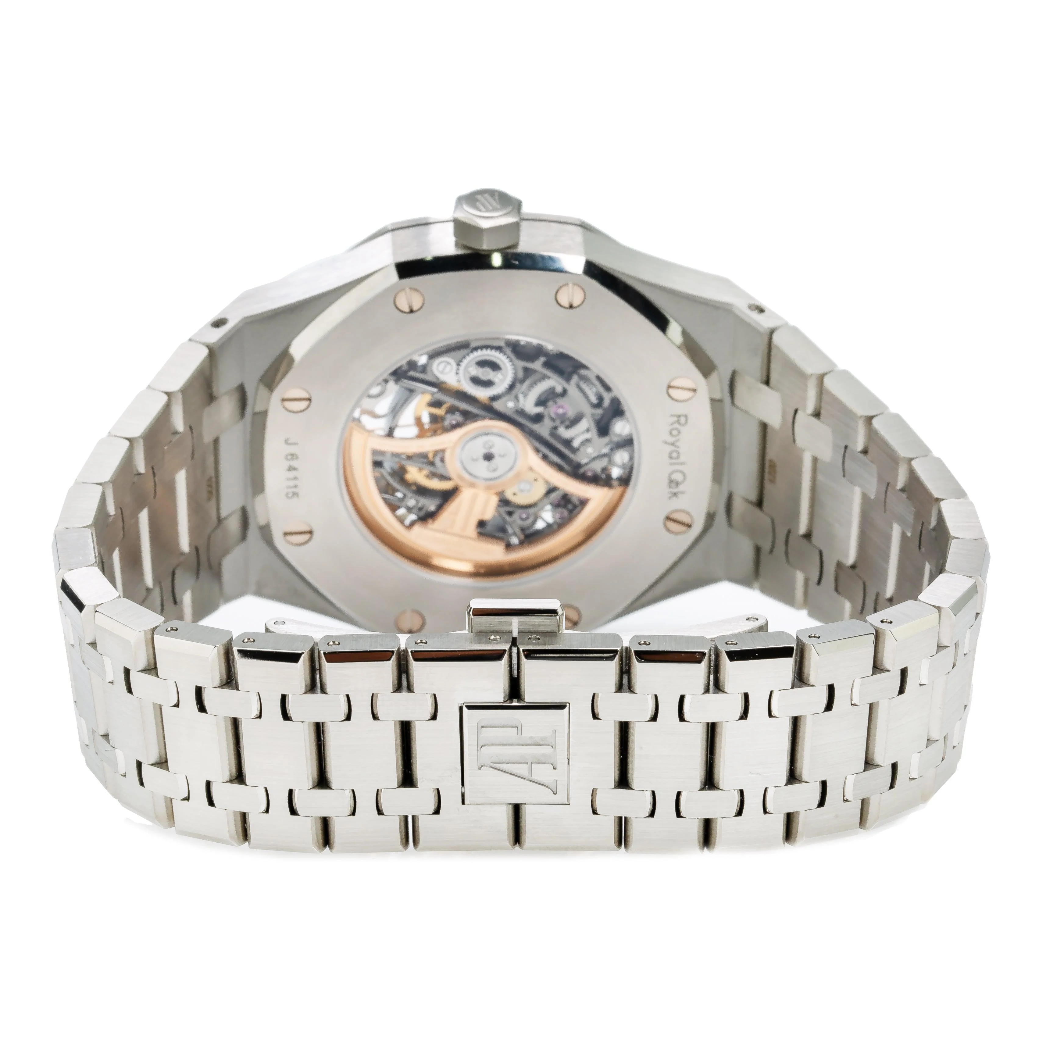 Audemars Piguet Royal Oak 39MM 15305ST.OO.1220ST.01 Gray Skeleton Dial Stainless Steel Bezel Stainless Steel Bracelet - Image 4
